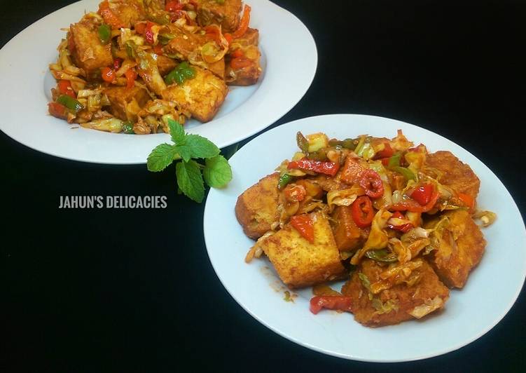 Recipe of Perfect Peppered Tofu(Awara)