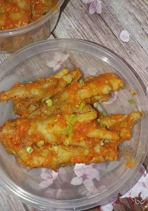 Foto resep Ceker Mercon Pedas Mantap