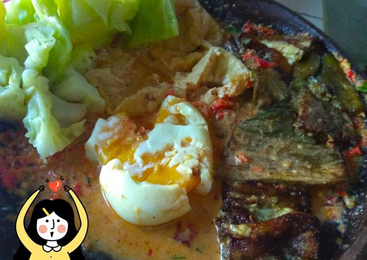 Pecel telur #BikinRamadhanBerkesan