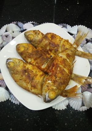 صورة لوصفة سمك متبل مقلي