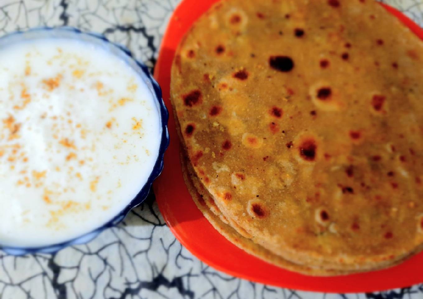 Spicy Sattu Paratha
