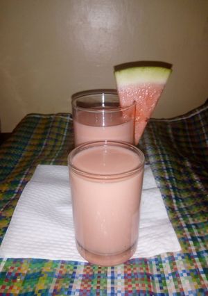 A picture of Watermelon milkshake.