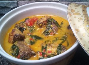 Foto resep Mangut ikan asap kemangi