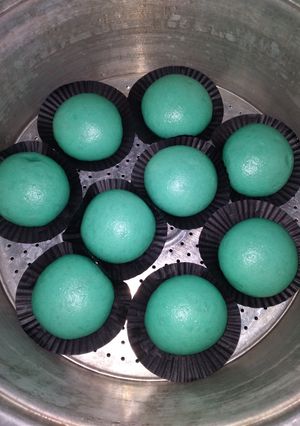 Foto resep Bakpao biru