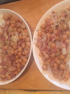 Una foto de Garbanzos con beiko