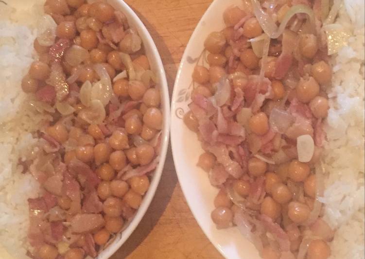 Garbanzos con beiko