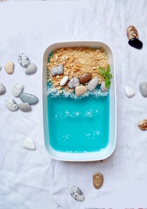 عکسی از دستور ژله ساحل