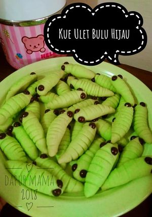 Foto resep Kue Ulet Bolu / Cartepillar Cookies