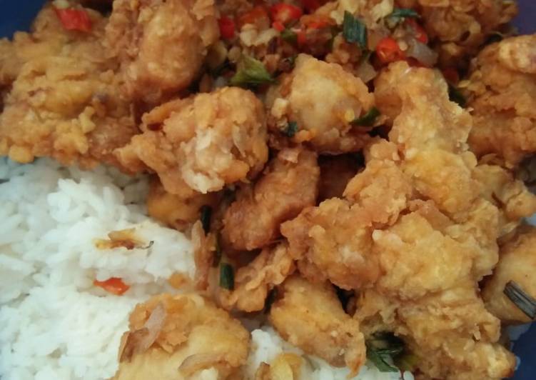 Resep Chicken salt and pepper, Lezat Sekali