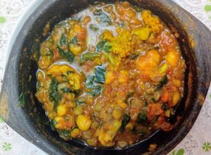 Una foto de Curry Vegano 🍲