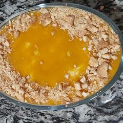 A picture of Mango pudding.