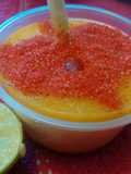 Mangonadas con chamoy
