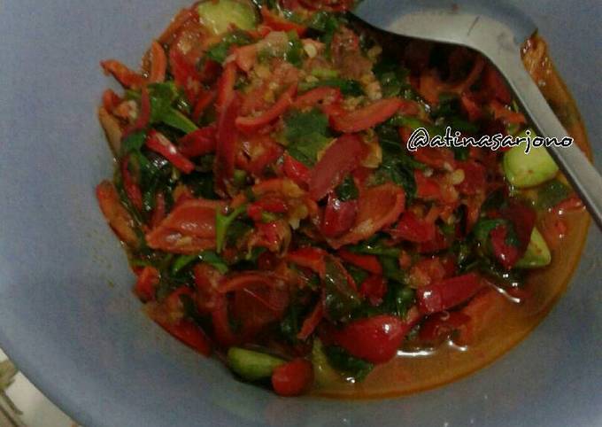 Resep Sayur Kulit Dan Daun Melinjo Oleh Atina Sarjono Cookpad