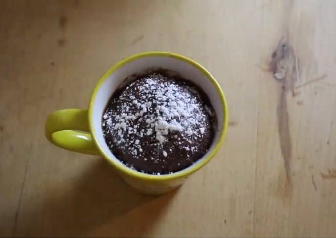 Recette Délicieux Mug Cake Nutella