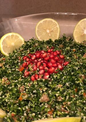صورة لوصفة تبولتي اللزيزززة 🥗🥗❤️
