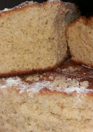 Una foto de Pan de polenta dulce
