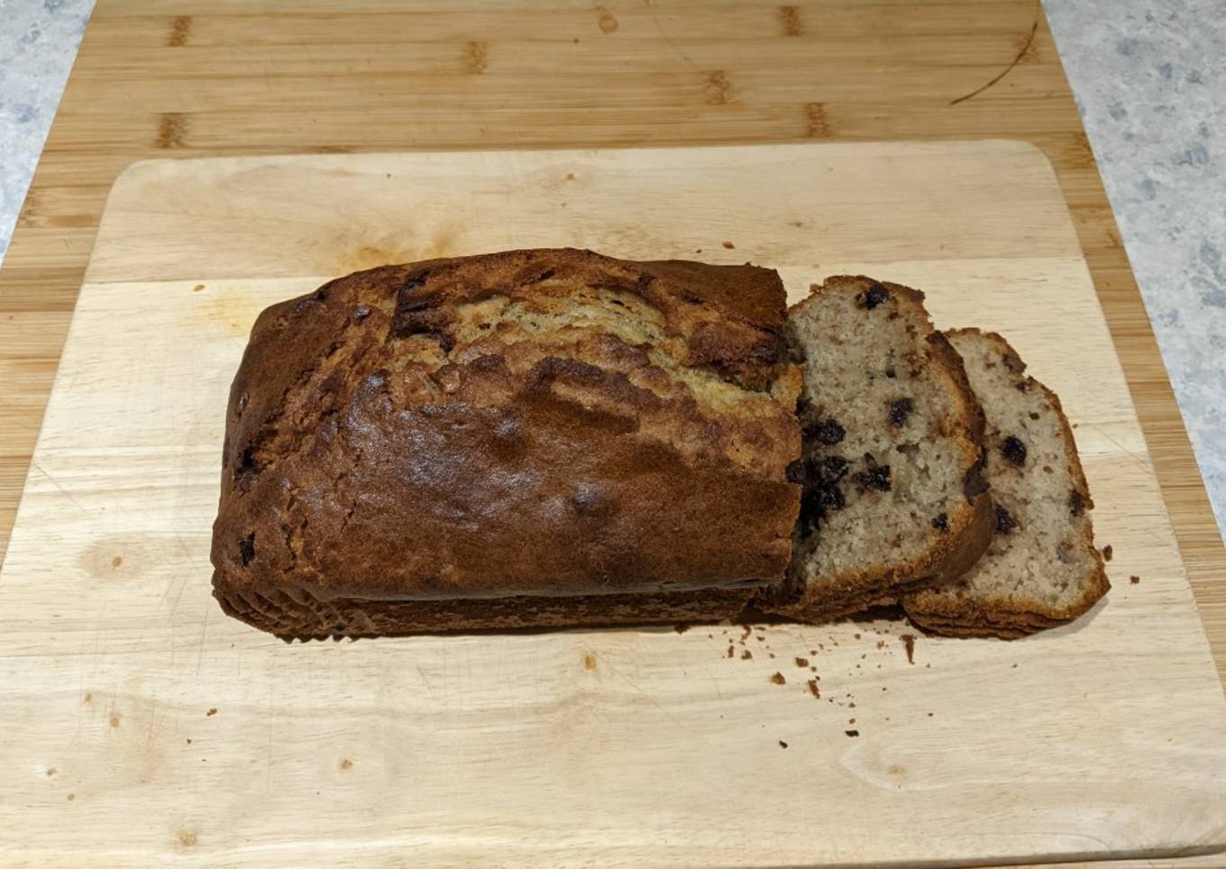 Banana Choc Chip Loaf