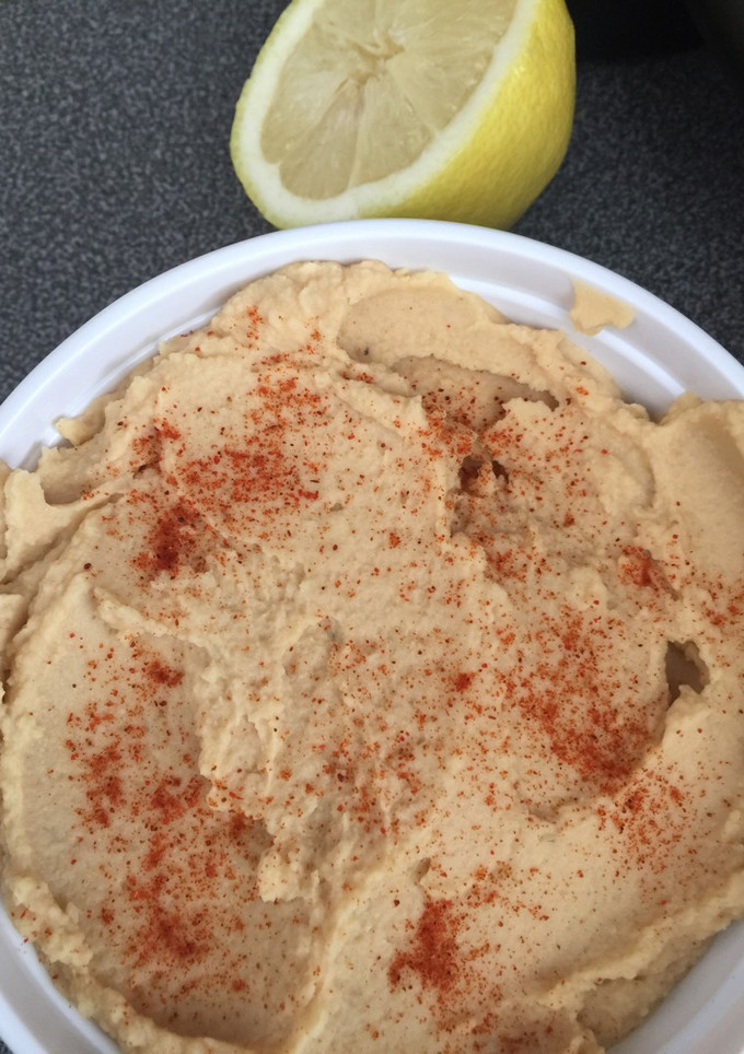 Una foto de Hummus de garbanzos