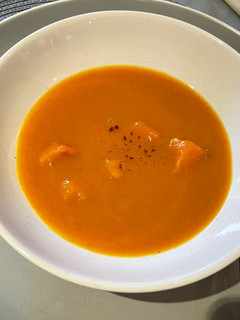 A picture of Chilli & Coconut Butternut Squash Soup 🌶 🥥.