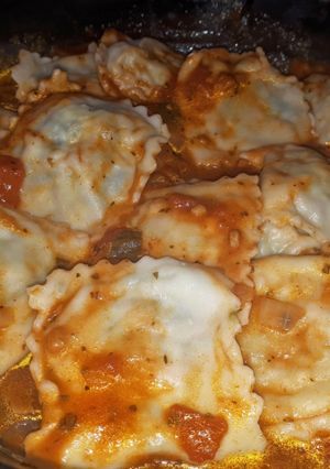 Una foto de Raviolones caseros