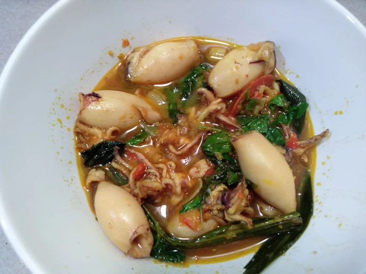 Cara Gampang Membikin Resep Cumi woku belanga yang Lezat Sekali Anti Ribet, Mantap Sekali