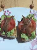 Tosta de aguacate