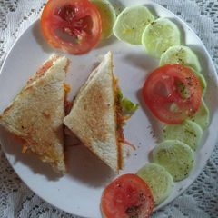 A picture of Veg Mayo Sandwich.