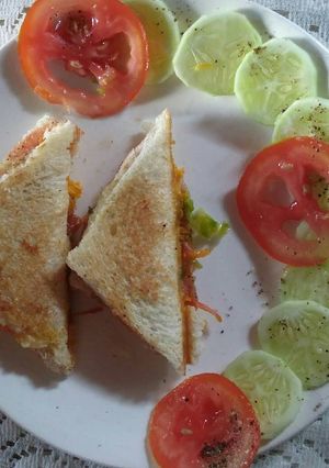 A picture of Veg Mayo Sandwich.