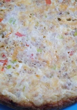 Una foto de Tortilla de atún a la sartén