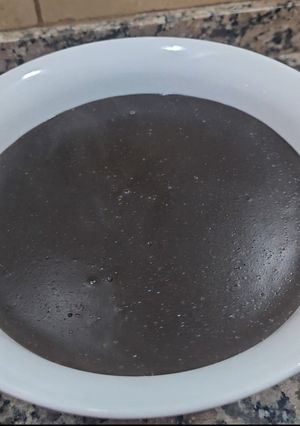 Una foto de Crema de chocolate