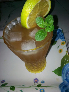 A picture of Lemon Iced tea.