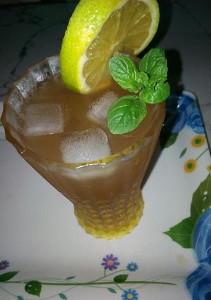 A picture of Lemon Iced tea.