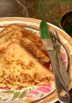 A picture of Coconut Milk French Toast.