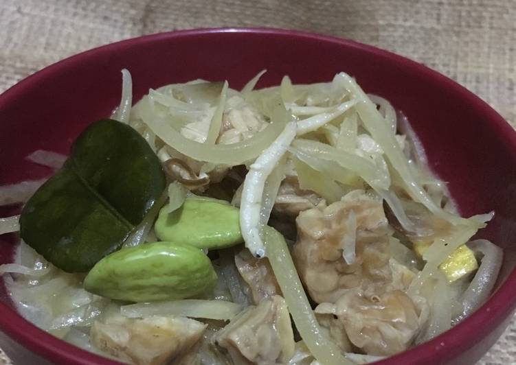 Resep Sayur teri tempe pepaya muda Anti Gagal