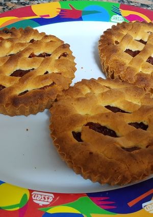 Una foto de Pasta frola con harina leudante