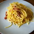 Espaguetis a la carbonara