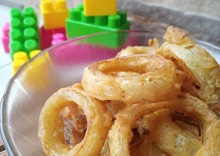 Langkah Mudah untuk Menyiapkan Onion ring Anti Gagal