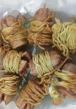 Foto resep Sosis gulung mie