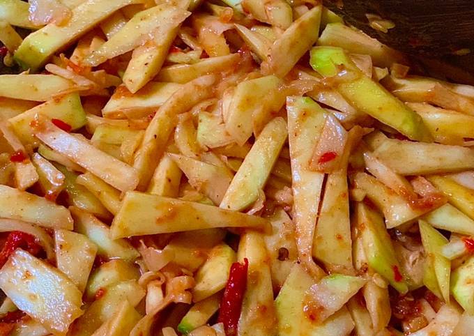 Cara membuat Sambal Pencit Guampil Cara membuat Sambal Pencit Guampil