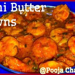 Methi Butter Prawns A picture of Methi Butter Prawns.