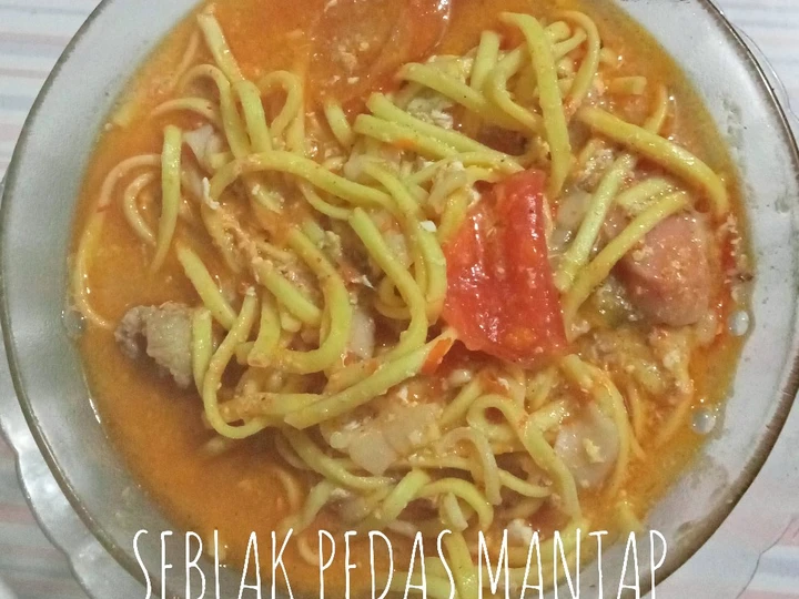 Cara Mudah Membikin Resep Seblak Pedas Mantap yang Uenak Anti Ribet, Menggugah Selera
