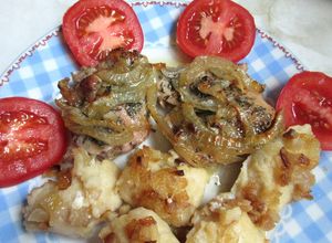 Mézes-almaecetes csirkecombok recept fotója