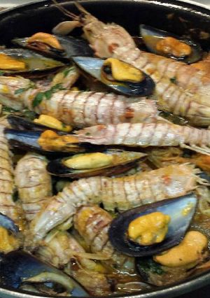 Una foto de Galeras con mejillones