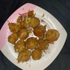 Potato balls A picture of Potato balls.