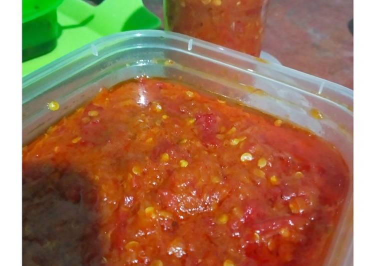 113. Meal Prep(2) : Sambal Ulek Terasi - ala Mamah Afa