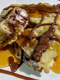 Una foto de HELADO Tempura o Helado frito...!🍧