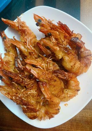 Hình của món Tôm cuộn khoai tây.