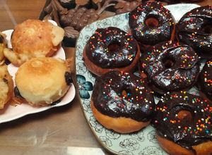 Foto resep Donat krispy dan donat toping coklat