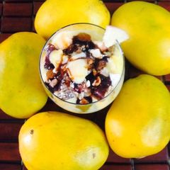 A picture of Mango Custard.