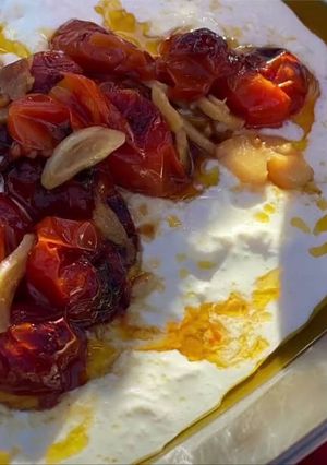 Foto de Burrata com Tomate assado